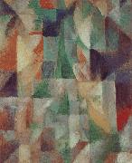 Delaunay, Robert The Window towards to City china oil painting artist